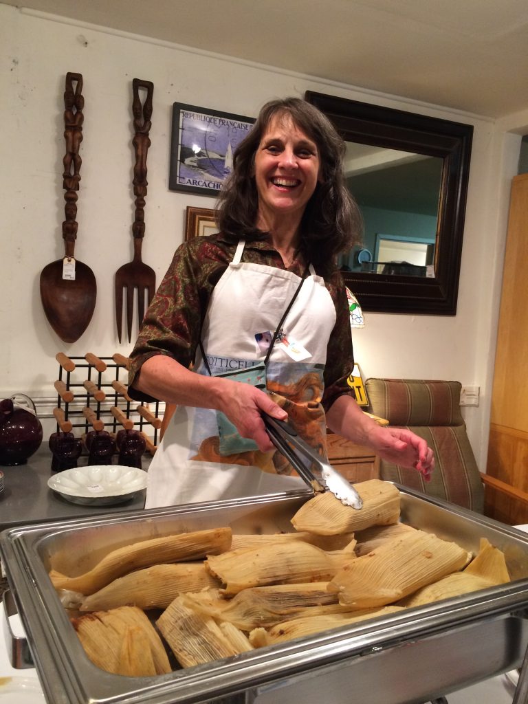 Clare & our amazing food team nourished us with lots of delicious vegan eats