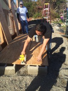 Making the nest boxes